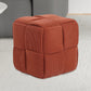 Seating Foot Stool with Non Skid Legs Wood Floor Protection Comfortable Small Footstool for Office Couch Nursery Doorway Bedroom