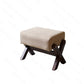 Solid wood small stool shoe change  low  at home door living room coffee table soft bag sofa