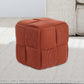 Seating Foot Stool with Non Skid Legs Wood Floor Protection Comfortable Small Footstool for Office Couch Nursery Doorway Bedroom