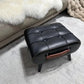 Shoe changing stool, doorstep, living room soft bag, minimalist sofa, footstool, light luxury leather art, low stool