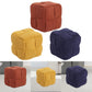 Seating Foot Stool with Non Skid Legs Wood Floor Protection Comfortable Small Footstool for Office Couch Nursery Doorway Bedroom