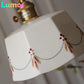Japanese retro brass-glazed printed ceramic chandelier Simple bedroom bedside restaurant bar entrance bay window light