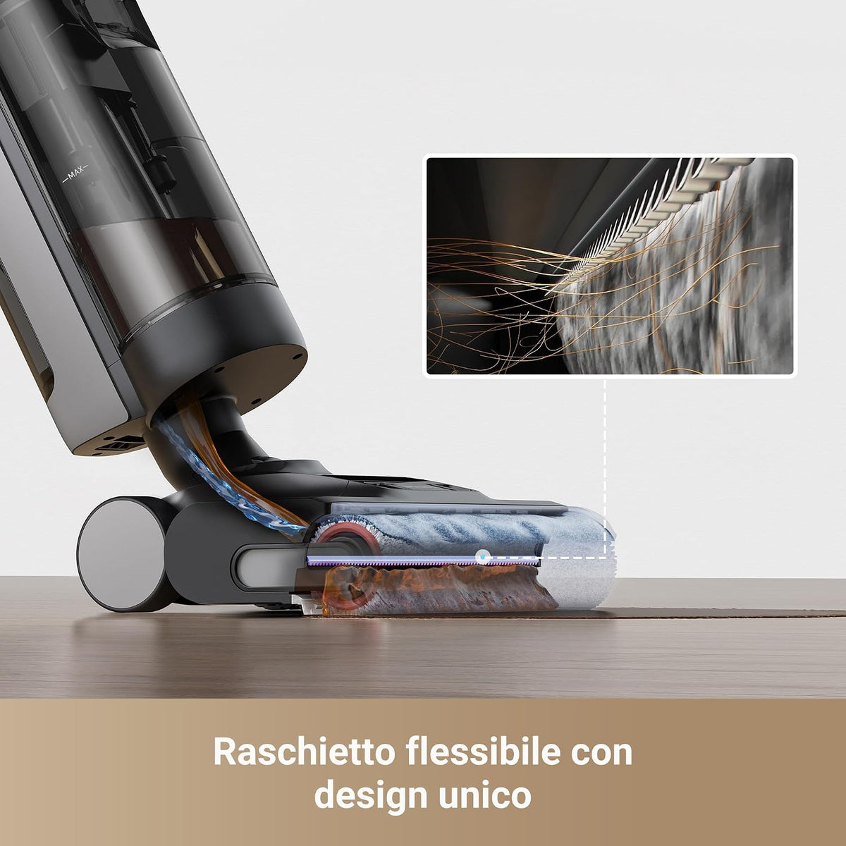 Dreame H12 Pro Ultra | Aspirapolvere e Lavapavimenti Wet & Dry con Autopulizia