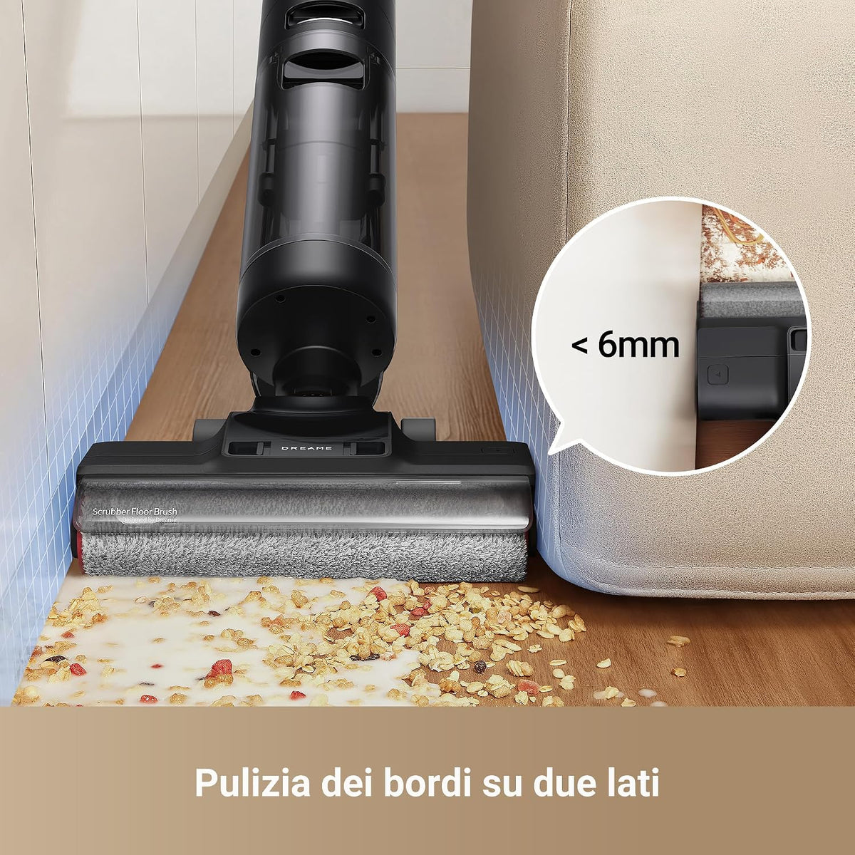 Dreame H12 Pro Ultra | Aspirapolvere e Lavapavimenti Wet & Dry con Autopulizia