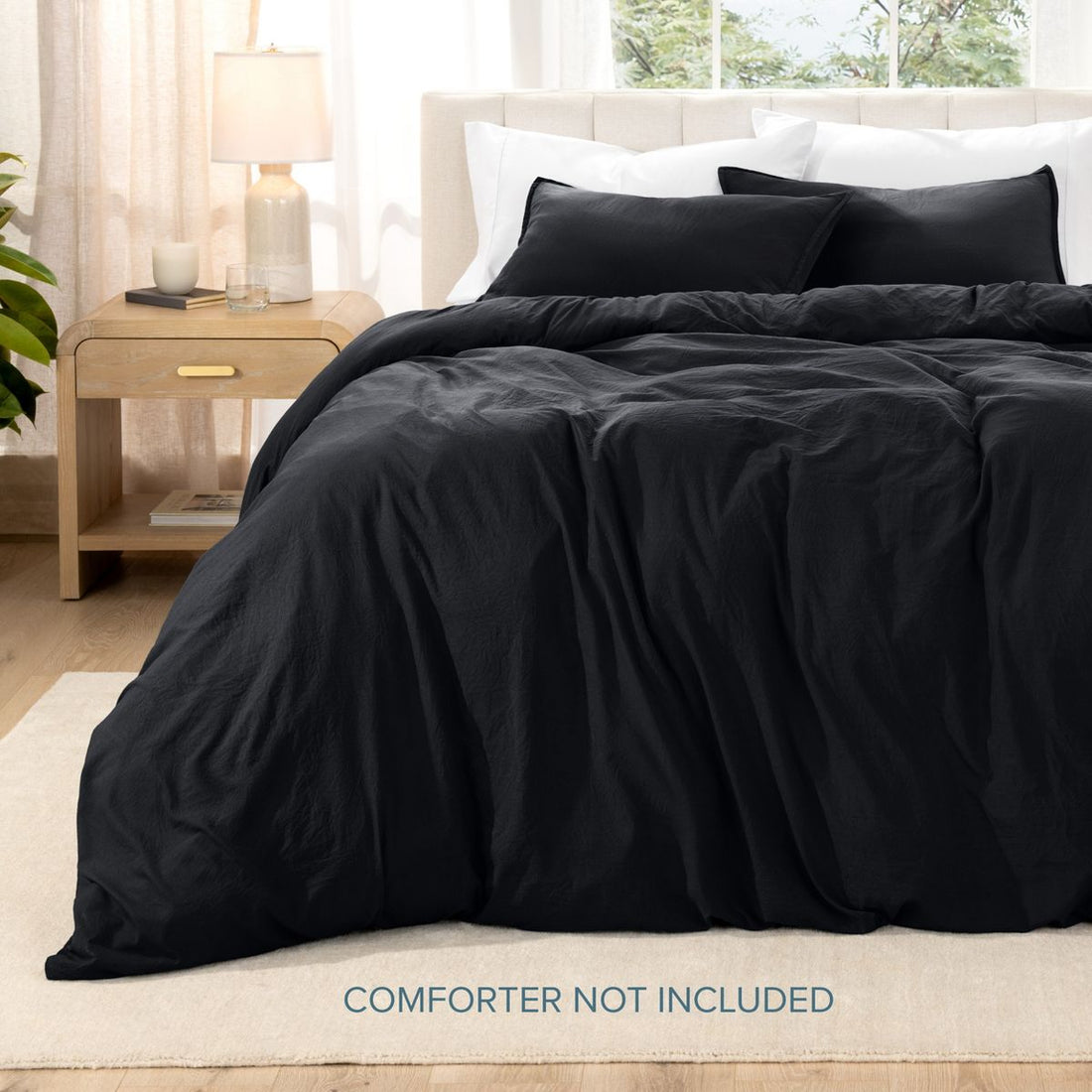 Washed Duvet Cover & Sham Set