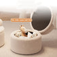 Modern Round Stool Living Room Sofa Side Low Stools Bedroom Storage Ottoman Entrance Ottomans Interior Decoration Furniture