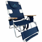 Sedia da spiaggia reclinabile portatile 3 in 1 con borsa termica